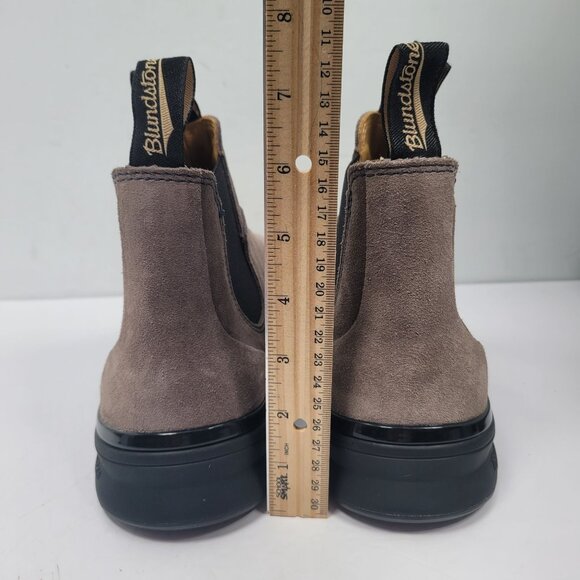 Blundstone 2145 Men's Rustic Brown Suede Chelsea Boots US Size 8.5 - Picture 9 of 9